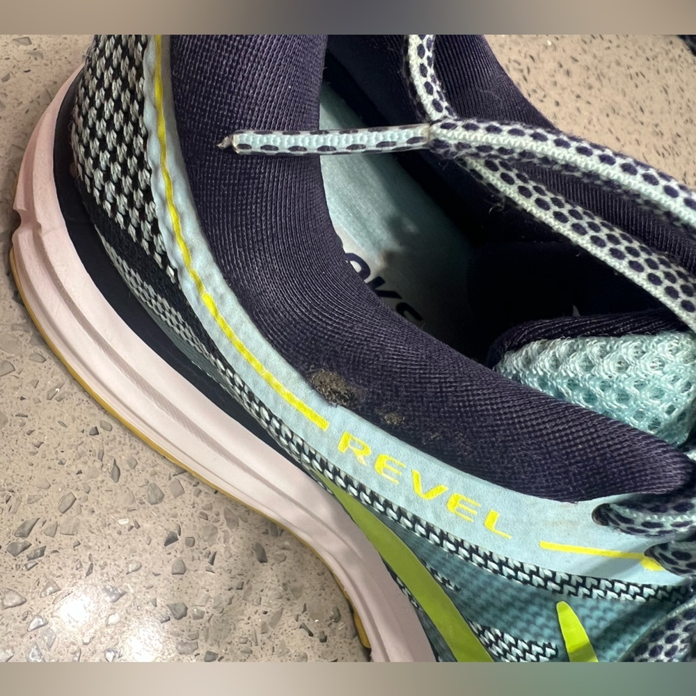 Brooks Womens Revel Blue Running Shoes Sneakers 8.5 - Picture 5 of 9